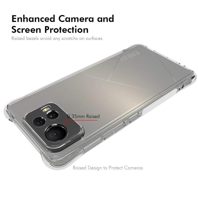 For Asus Zenfone 12 Ultra 5G ENKAY Hat-Prince Transparent TPU Shockproof Phone Case