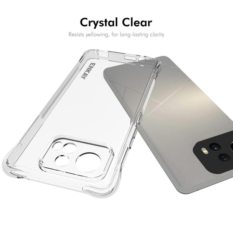 For Asus Zenfone 12 Ultra 5G ENKAY Hat-Prince Transparent TPU Shockproof Phone Case