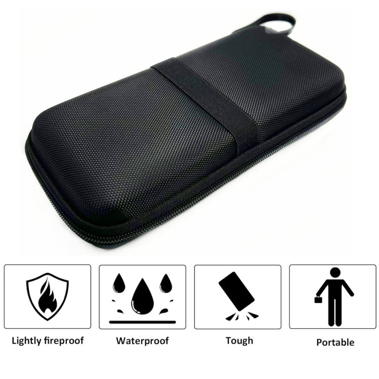 For Texas Instruments Plotting Calculator Protective Storage Box with Accessories Mesh Bag