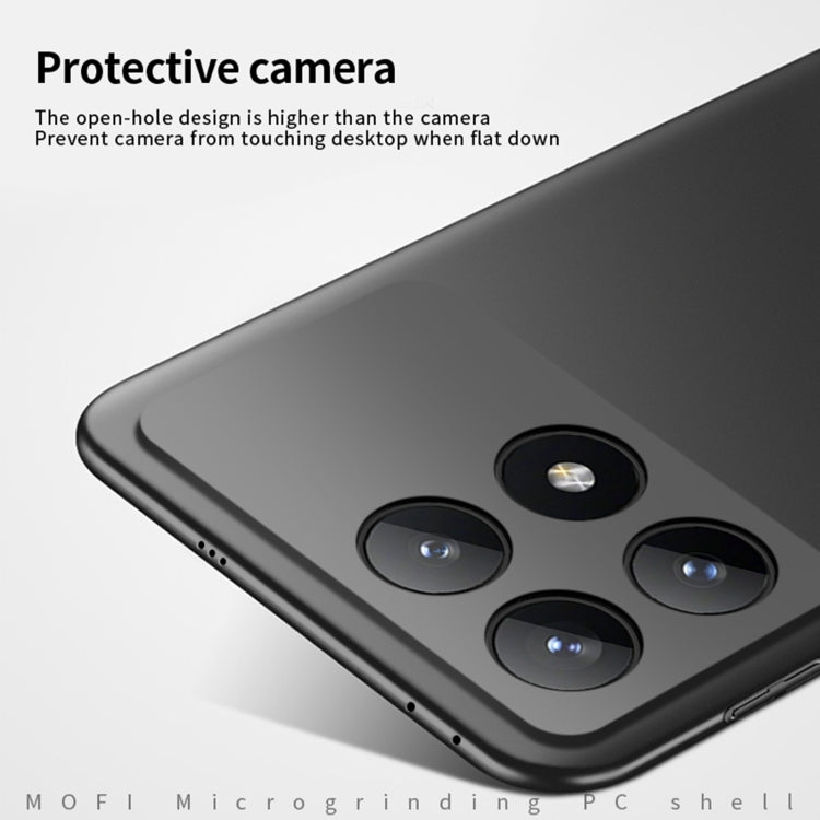 For Xiaomi Redmi K70 / K70 Pro MOFI Micro-Frosted PC Ultra-thin Hard Phone Case