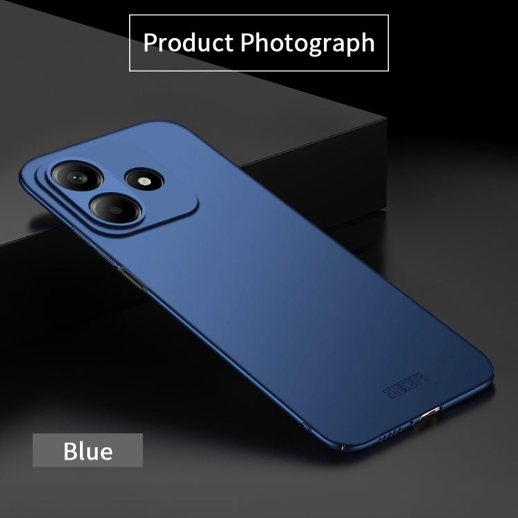 For Xiaomi Redmi Note 14 5G MOFI Micro-Frosted PC Ultra-thin Hard Phone Case