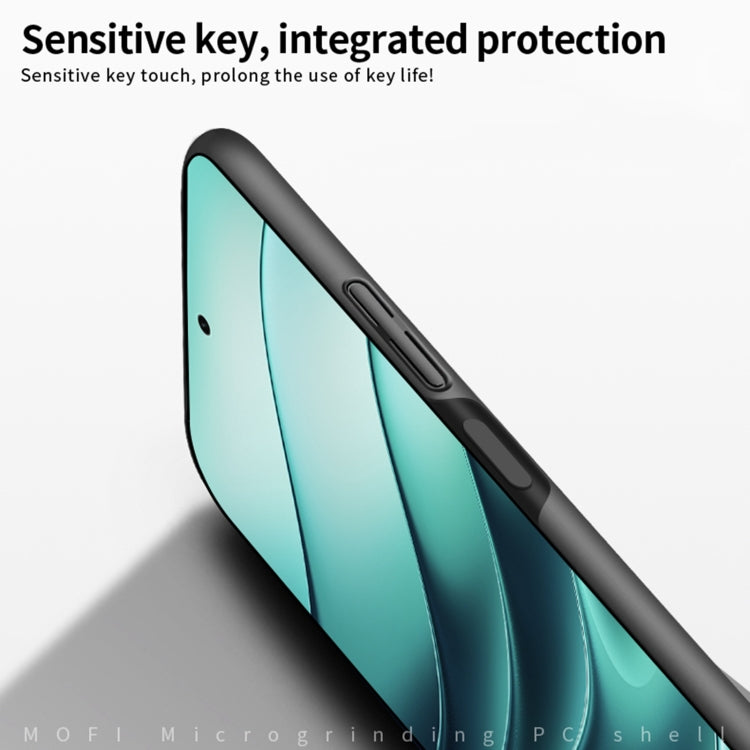 For Xiaomi Redmi Note 14 5G MOFI Micro-Frosted PC Ultra-thin Hard Phone Case