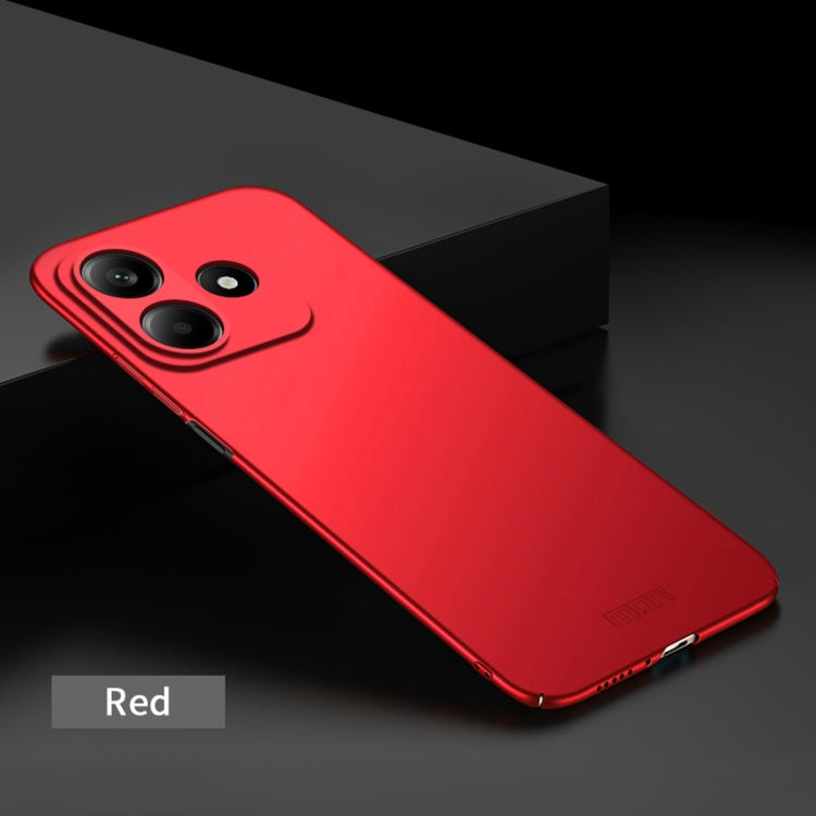 For Xiaomi Redmi Note 14 5G MOFI Micro-Frosted PC Ultra-thin Hard Phone Case