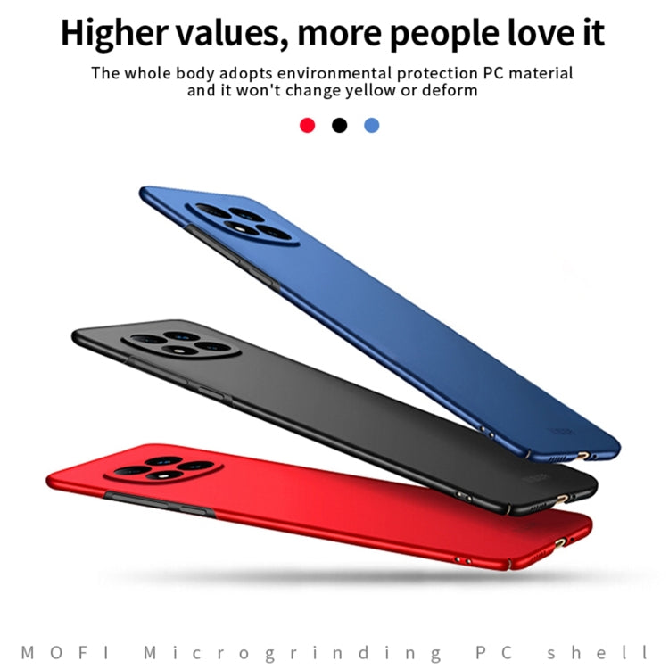 For Xiaomi Redmi Note 14 Pro+ MOFI Micro-Frosted PC Ultra-thin Hard Phone Case