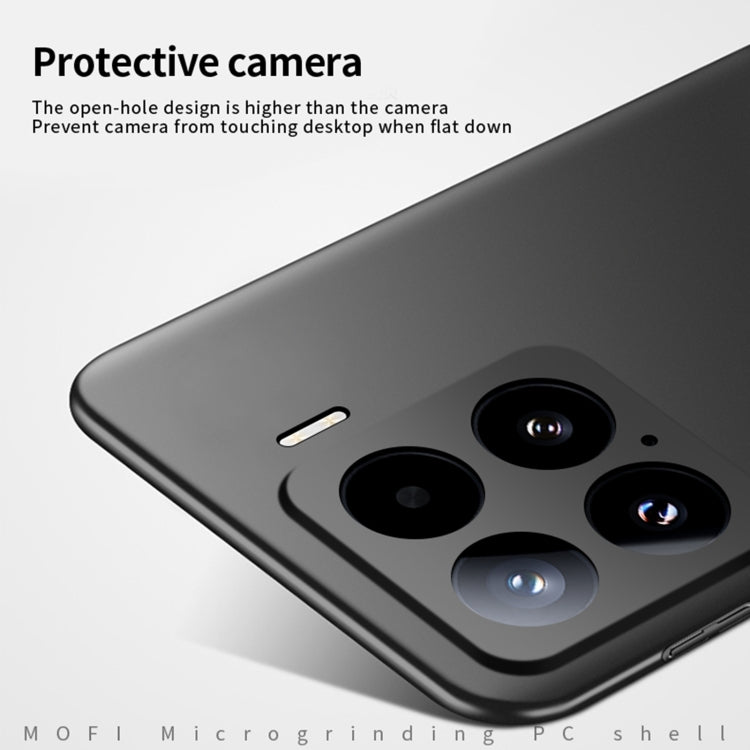 For Xiaomi 15 MOFI Micro-Frosted PC Ultra-thin Hard Phone Case