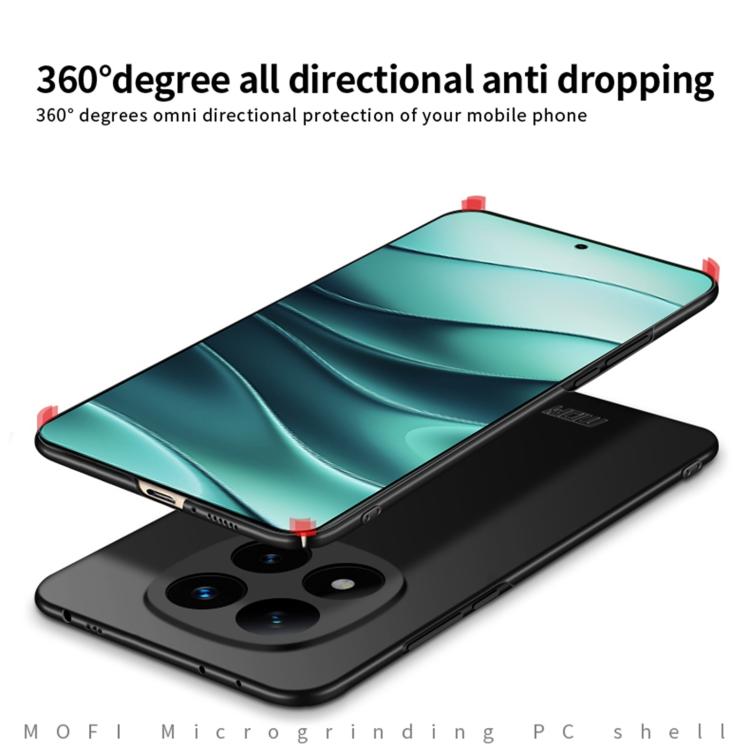 For Xiaomi Redmi Note 14 Pro 4G MOFI Micro-Frosted PC Ultra-thin Hard Phone Case