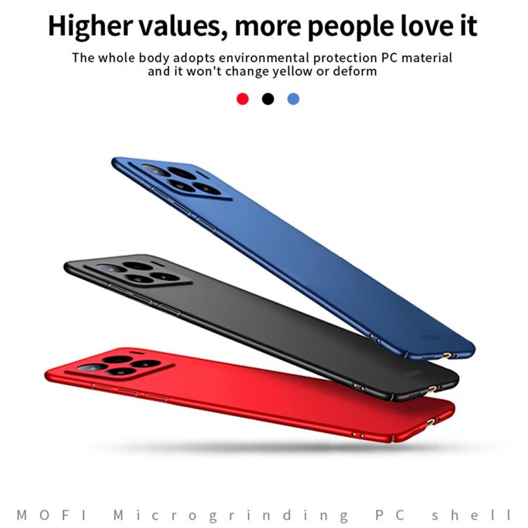 For Xiaomi 15 Pro MOFI Micro-Frosted PC Ultra-thin Hard Phone Case