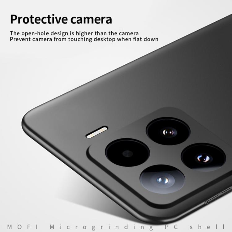 For Xiaomi 15 Pro MOFI Micro-Frosted PC Ultra-thin Hard Phone Case