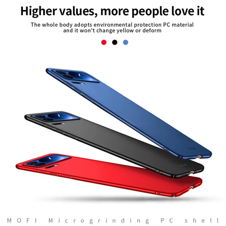 For Xiaomi 17 Pro MOFI Micro-Frosted PC Ultra-thin Hard Phone Case