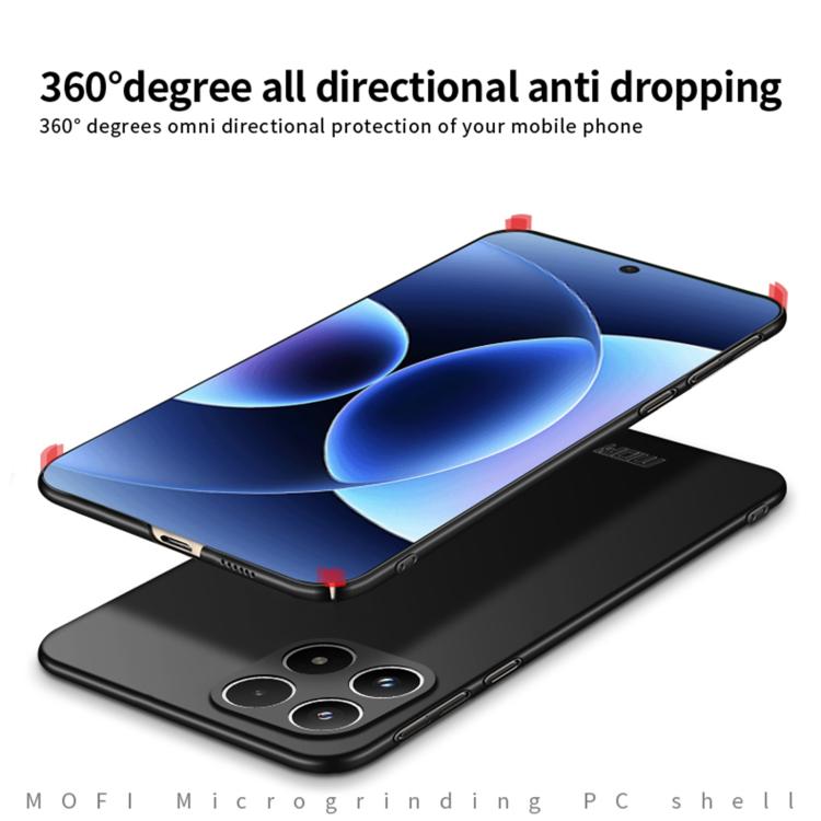 For Xiaomi 17 MOFI Micro-Frosted PC Ultra-thin Hard Phone Case
