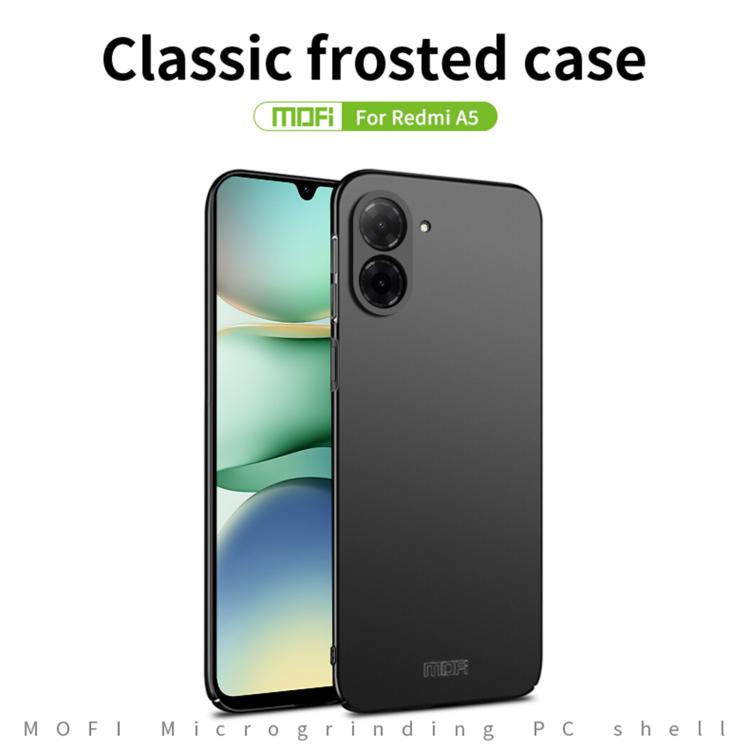 For Redmi A5 4G 171.7mm MOFI Micro-Frosted PC Ultra-thin Hard Phone Case
