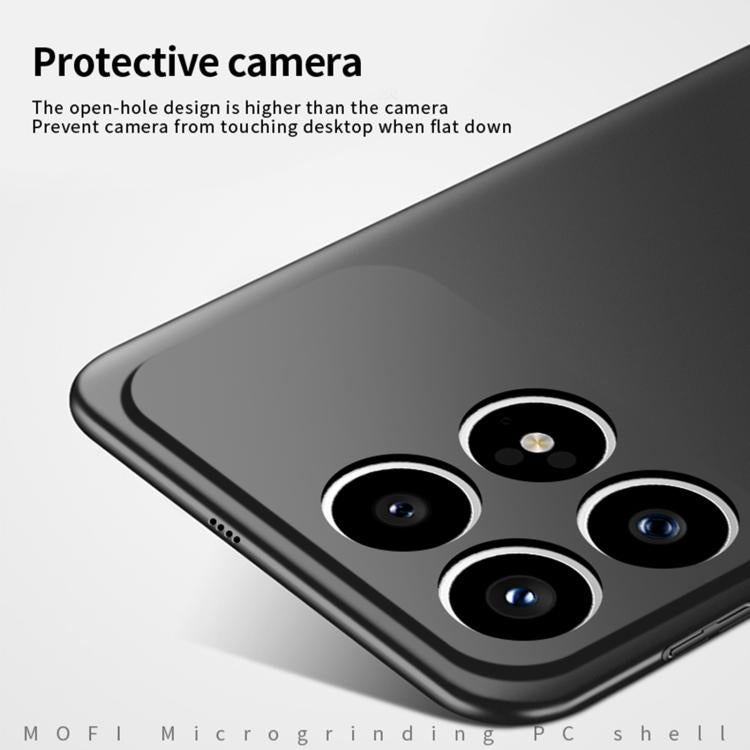 For Redmi K90 / Poco F8 Pro MOFI Micro-Frosted PC Ultra-thin Hard Phone Case