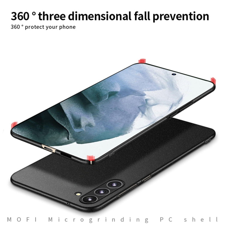 For Samsung Galaxy S24 FE 5G MOFI Fandun Series Frosted PC Ultra-thin All-inclusive Phone Case