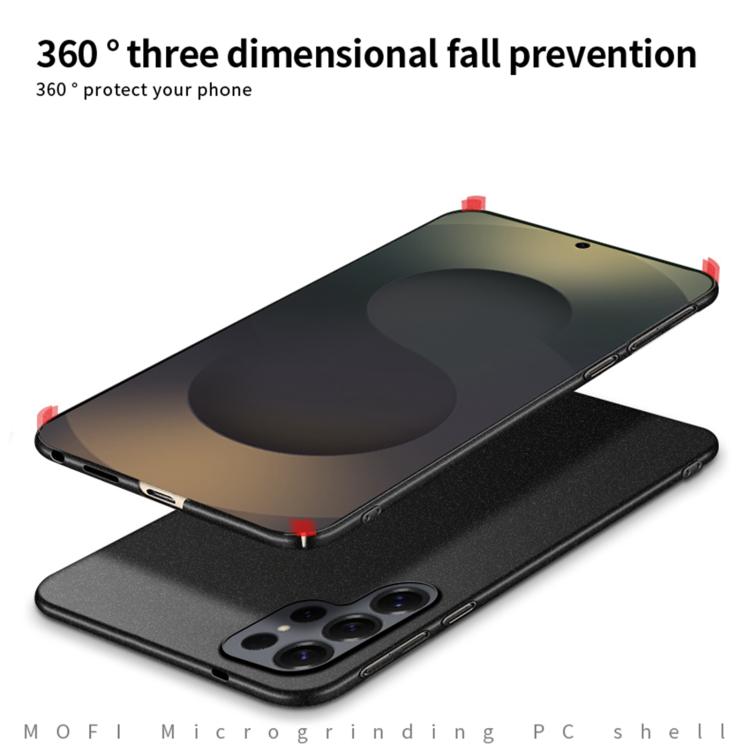 For Samsung Galaxy S25 Ultra 5G MOFI Fandun Series Frosted PC Ultra-thin All-inclusive Phone Case