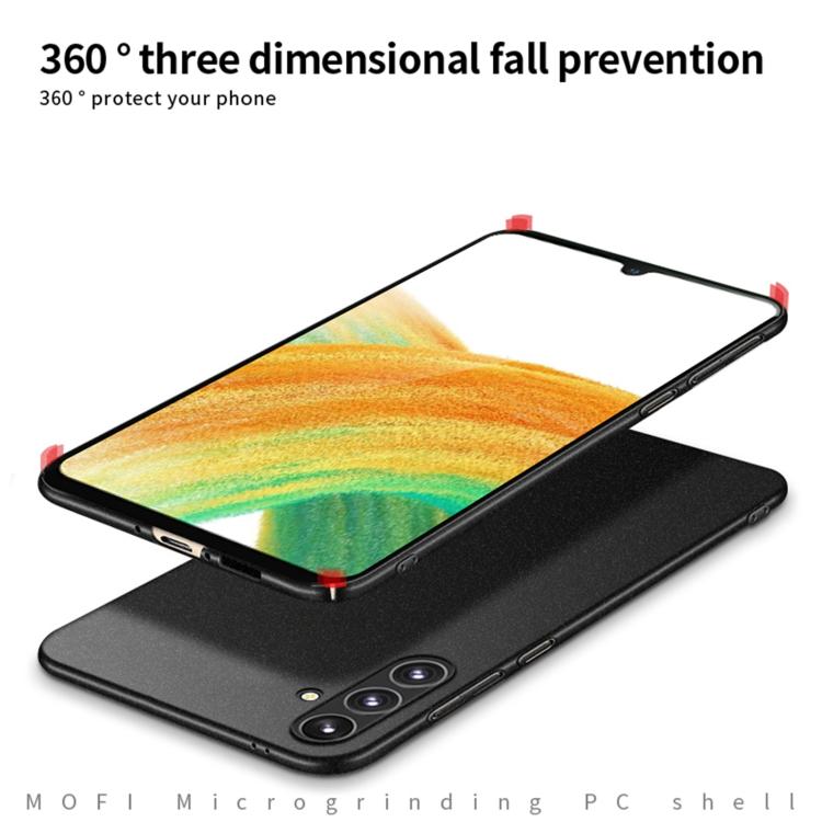 For Samsung Galaxy A56 5G MOFI Fandun Series Frosted PC Ultra-thin All-inclusive Phone Case
