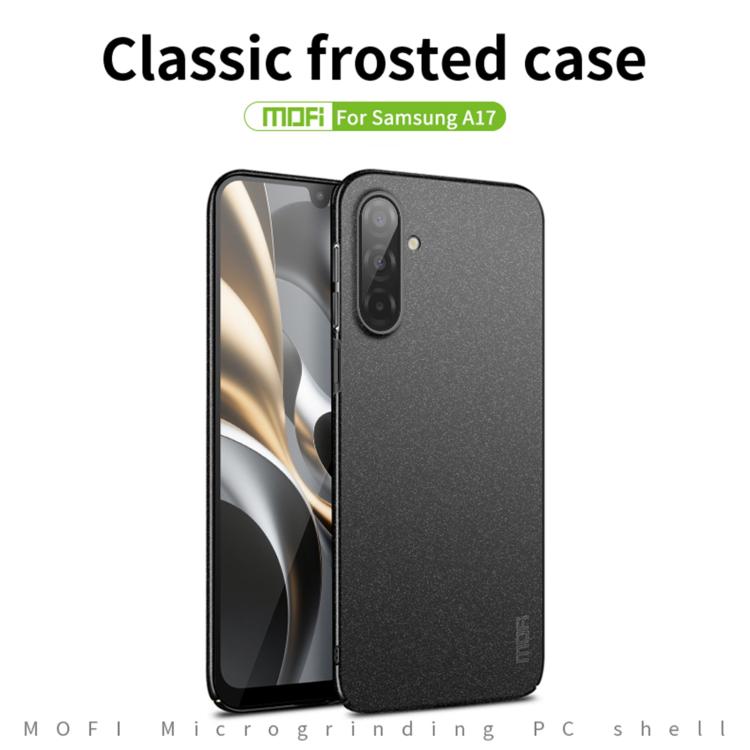 For Samsung Galaxy A17 5G MOFI Fandun Series Frosted PC Ultra-thin All-inclusive Phone Case