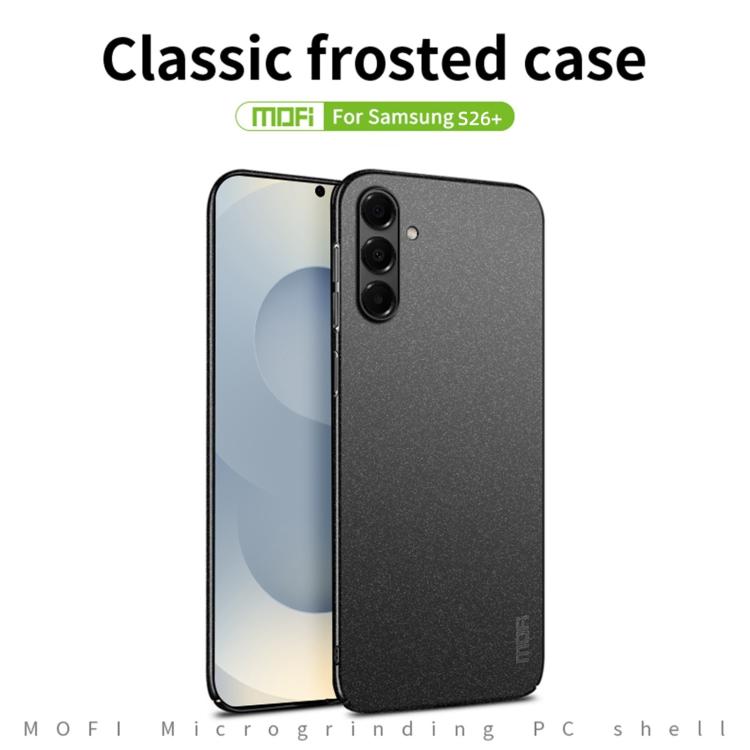 For Samsung Galaxy S26+ 5G MOFI Fandun Series Frosted PC Ultra-thin All-inclusive Phone Case