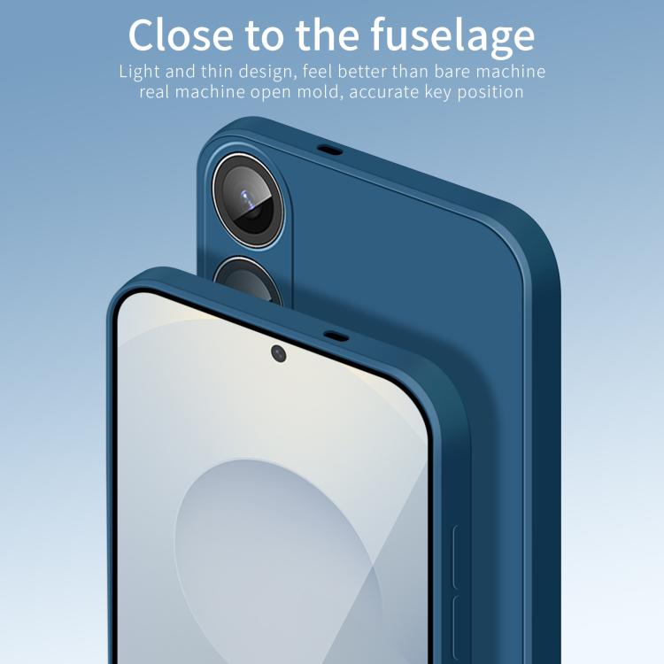 For Galaxy S25 Edge 5G PINWUYO Sense Series Liquid Silicone TPU Phone Case