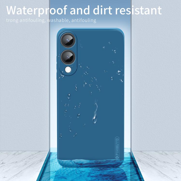 For Galaxy S25 Edge 5G PINWUYO Sense Series Liquid Silicone TPU Phone Case