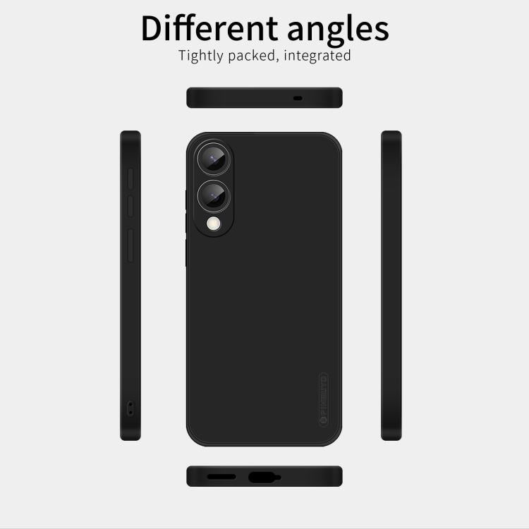 For Galaxy S25 Edge 5G PINWUYO Sense Series Liquid Silicone TPU Phone Case