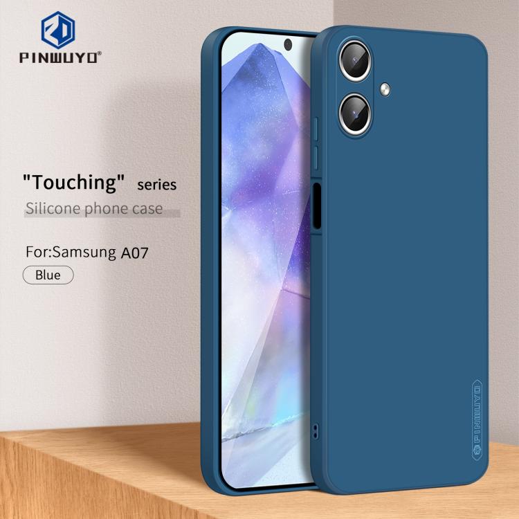 For Galaxy A07 PINWUYO Sense Series Liquid Silicone TPU Phone Case