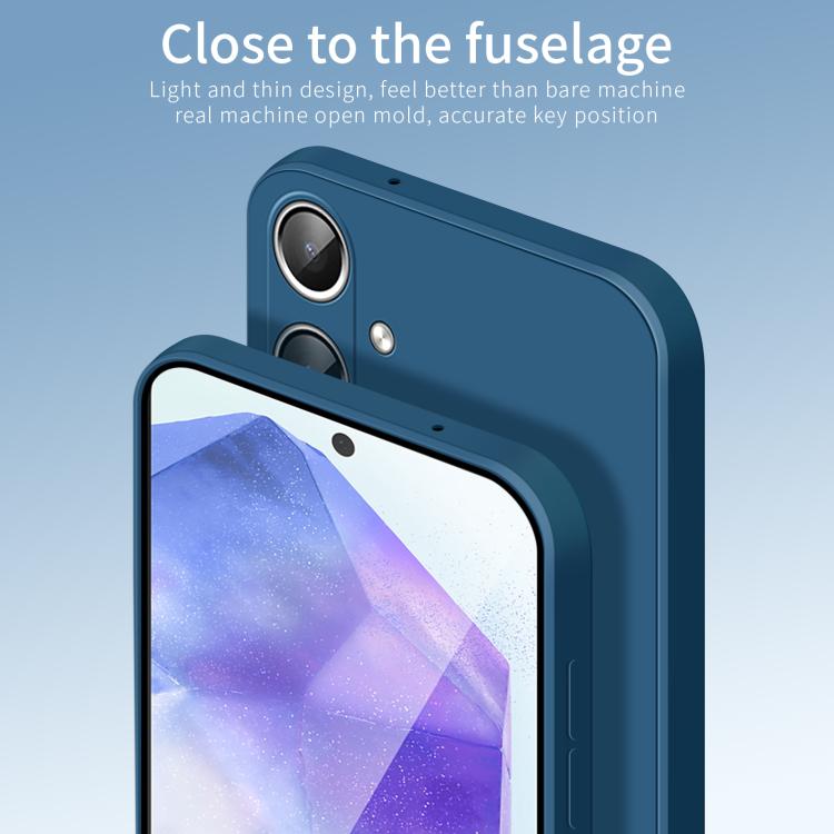 For Galaxy A07 PINWUYO Sense Series Liquid Silicone TPU Phone Case