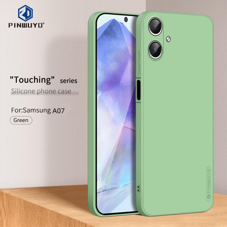 For Galaxy A07 PINWUYO Sense Series Liquid Silicone TPU Phone Case