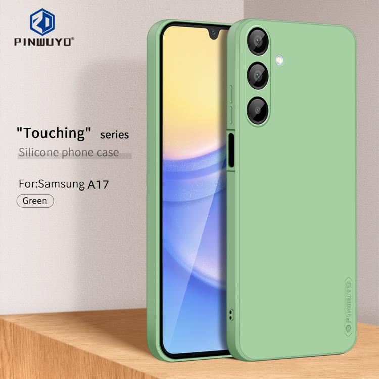 For Galaxy A17 PINWUYO Sense Series Liquid Silicone TPU Phone Case