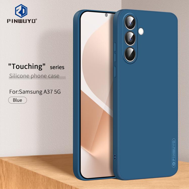 For Galaxy A37 5G PINWUYO Sense Series Liquid Silicone TPU Phone Case