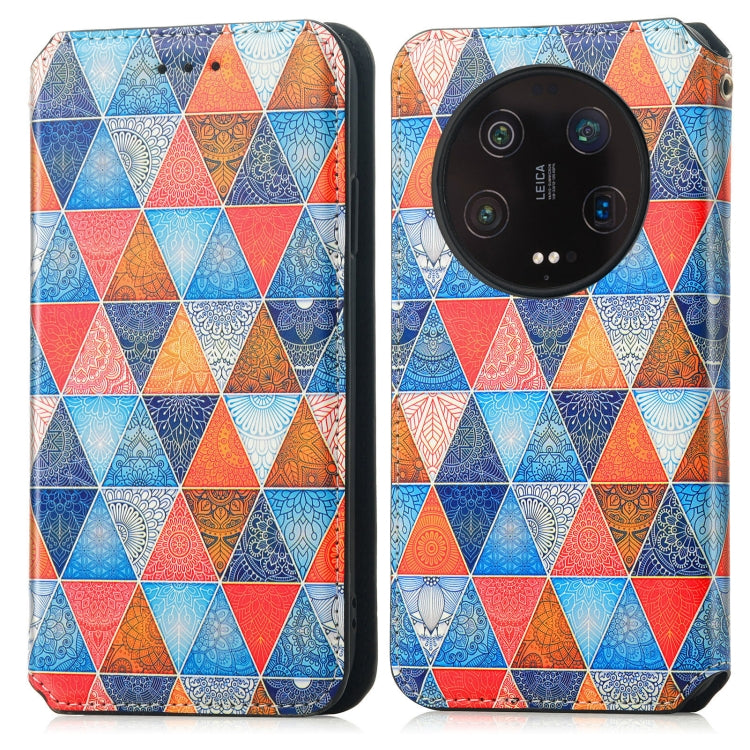 For Xiaomi 13 Ultra CaseNeo Colorful Magnetic Leather Phone Case