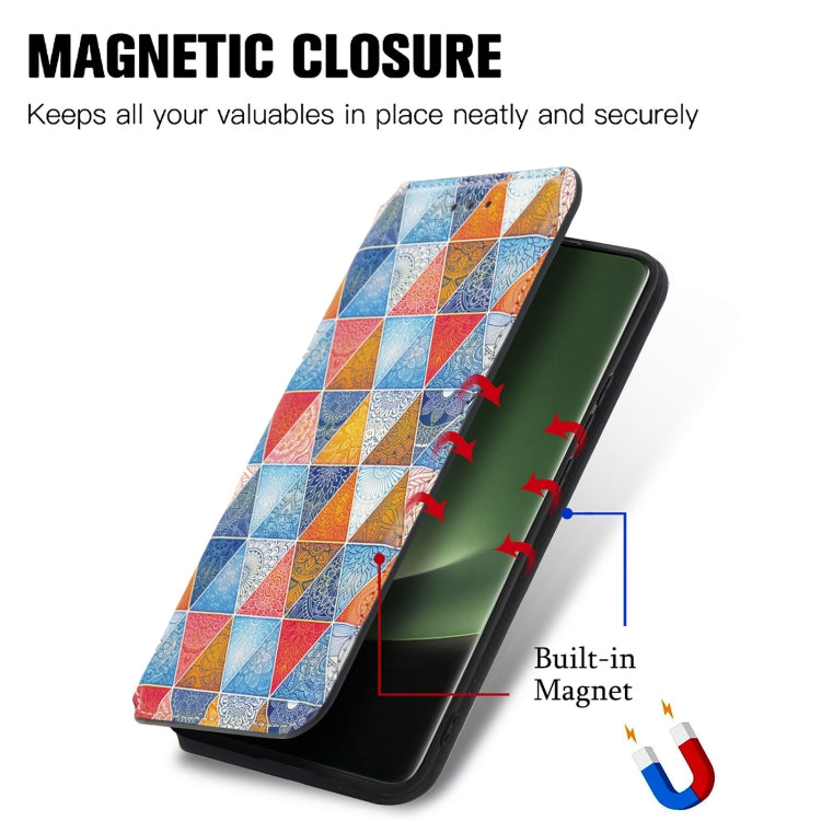 For Xiaomi 13 Ultra CaseNeo Colorful Magnetic Leather Phone Case