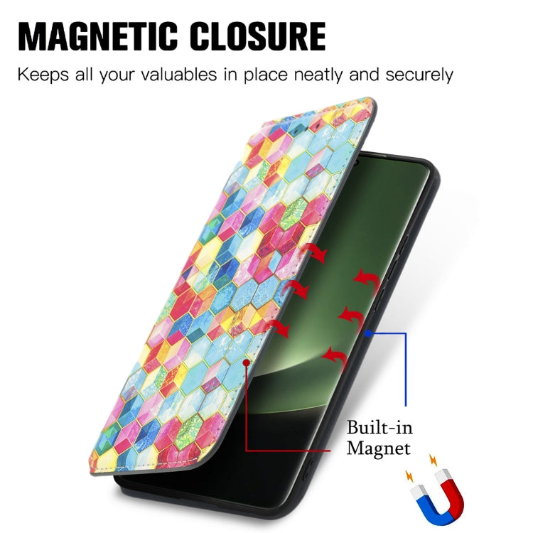 For Xiaomi 13 Ultra CaseNeo Colorful Magnetic Leather Phone Case