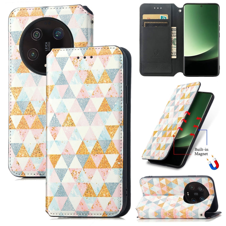 For Xiaomi 13 Ultra CaseNeo Colorful Magnetic Leather Phone Case