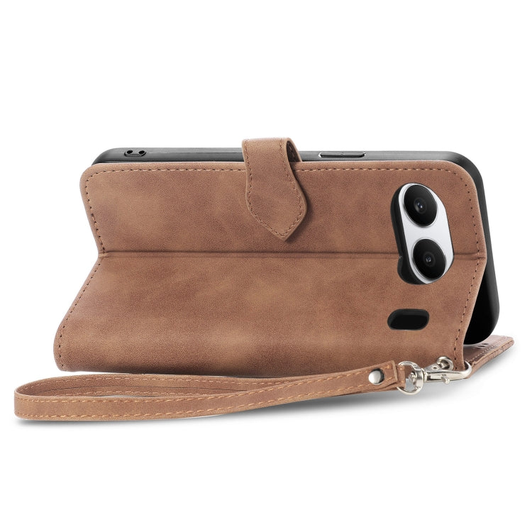 For OnePlus Nord 4 Embossed Flower Zipper Leather Phone Case