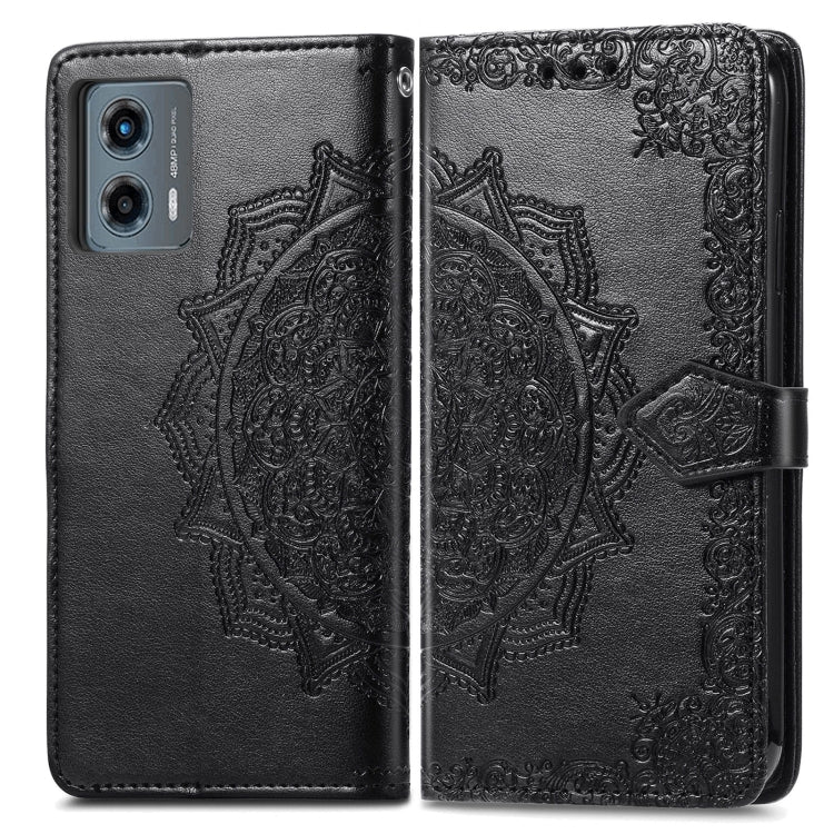 For Motorola Moto G 5G 2023 Mandala Flower Embossed Leather Phone Case