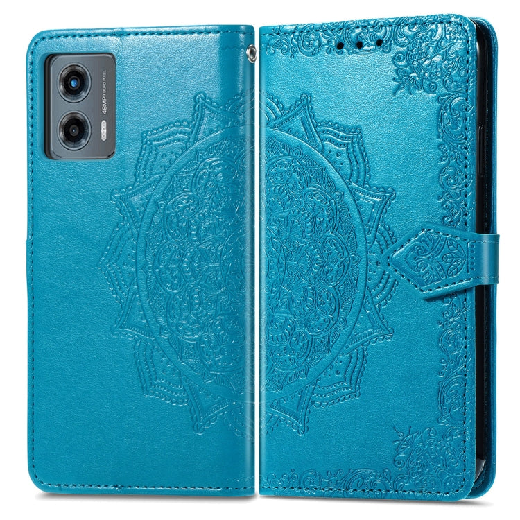 For Motorola Moto G 5G 2023 Mandala Flower Embossed Leather Phone Case