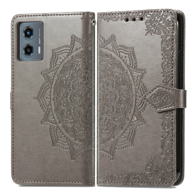 For Motorola Moto G 5G 2023 Mandala Flower Embossed Leather Phone Case