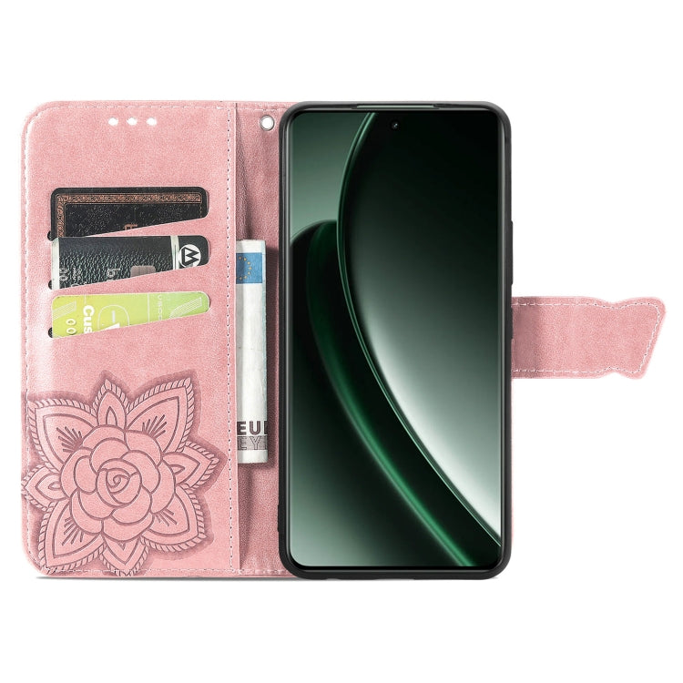 For OnePlus Nord 4 Butterfly Love Flower Embossed Leather Phone Case
