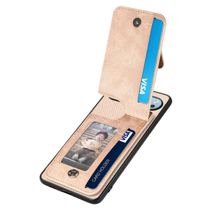 For Google Pixel 9 / 9 Pro Carbon Fiber Vertical Flip Zipper Phone Case