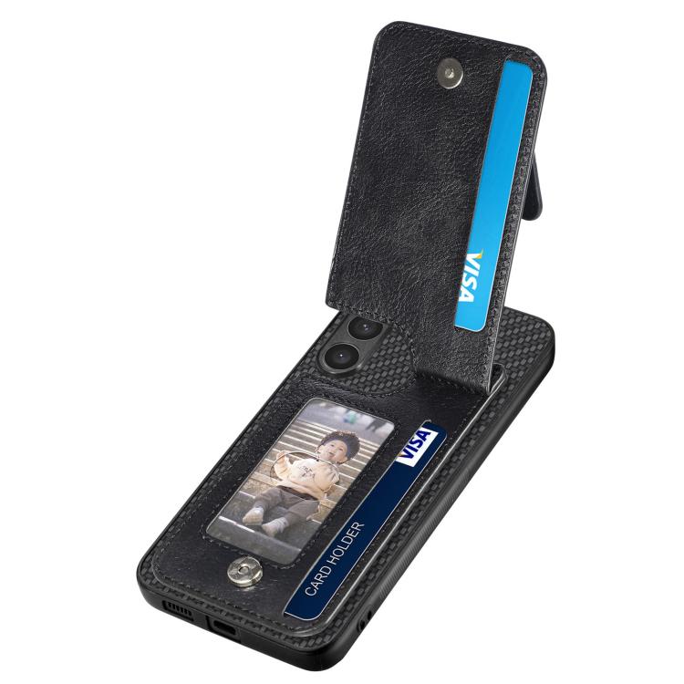 For Honor 400 Global Carbon Fiber Vertical Flip Zipper Phone Case