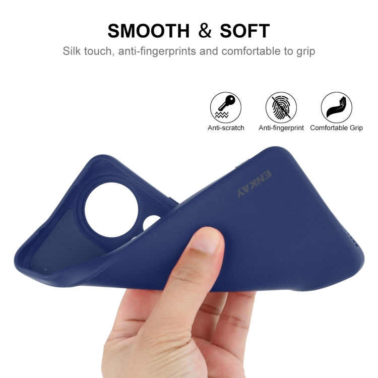For Huawei nova 12 ENKAY Hat-Prince Liquid Silicone Shockproof Protective Soft Case
