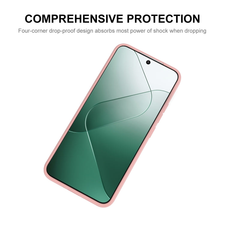 For Xiaomi 14 ENKAY Hat-Prince Liquid Silicone Shockproof Soft Phone Case
