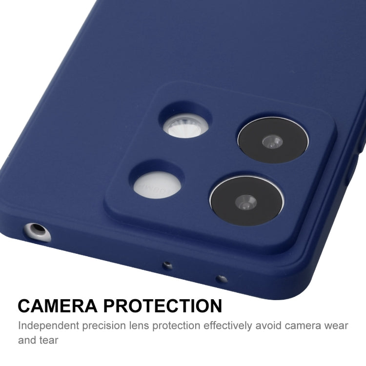 For Redmi Note 13 5G ENKAY Hat-Prince Liquid Silicone Shockproof Soft Phone Case