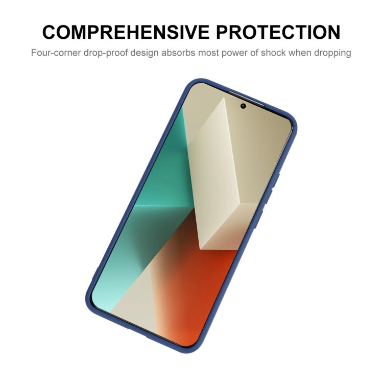 For Redmi Note 13R Pro ENKAY Hat-Prince Liquid Silicone Shockproof Soft Phone Case