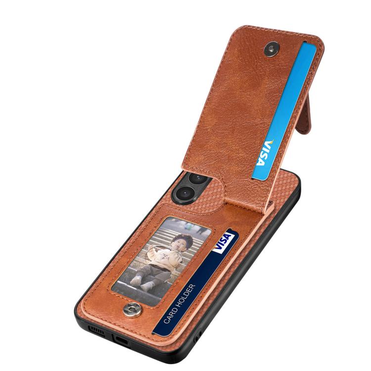 For Xiaomi 15T Carbon Fiber Vertical Flip Zipper Phone Case