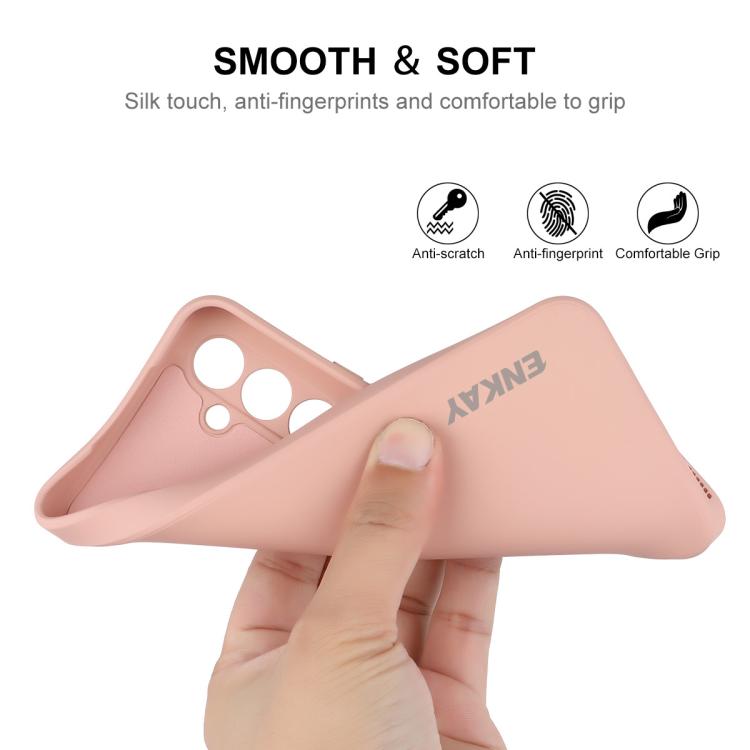For Samsung Galaxy A56 5G ENKAY Hat-Prince Liquid Silicone Shockproof Soft Phone Case
