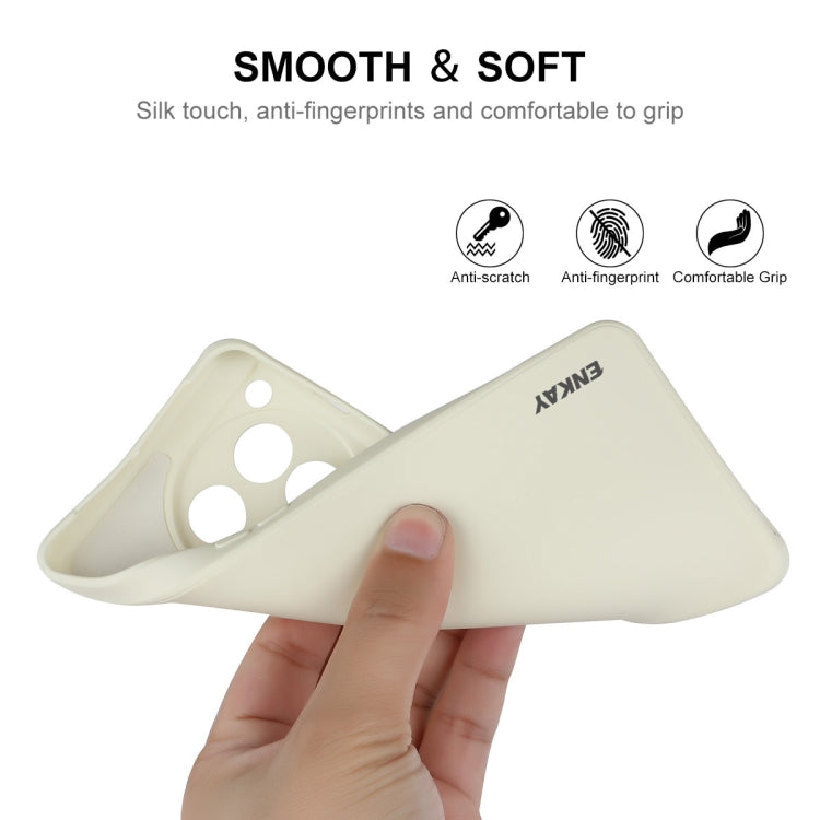 For OnePlus 12 ENKAY Liquid Silicone Soft Shockproof Phone Case