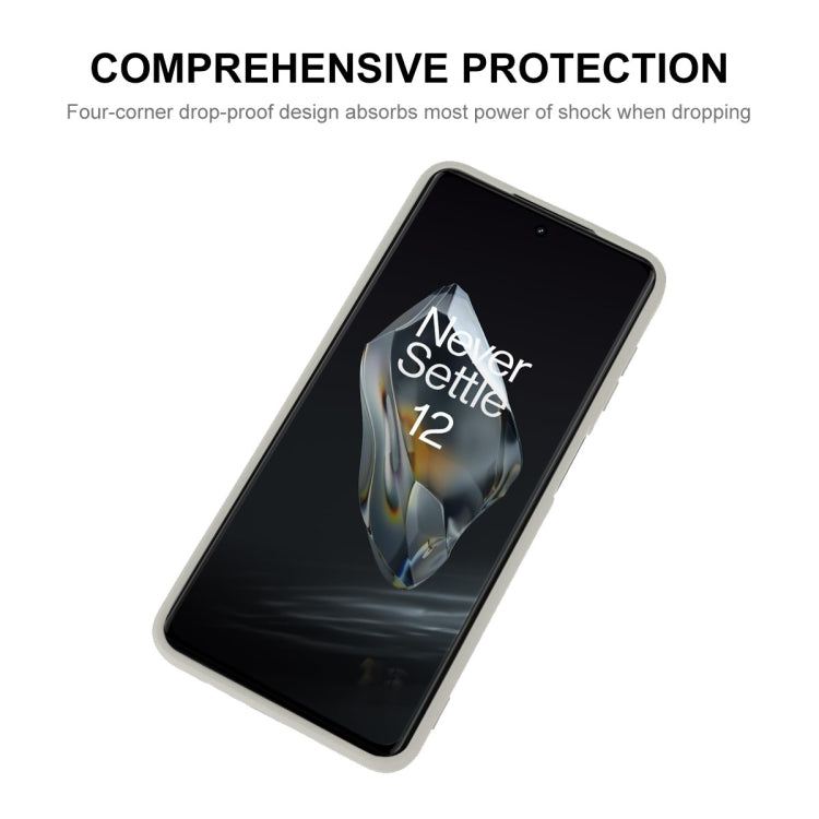 For OnePlus 12 ENKAY Liquid Silicone Soft Shockproof Phone Case