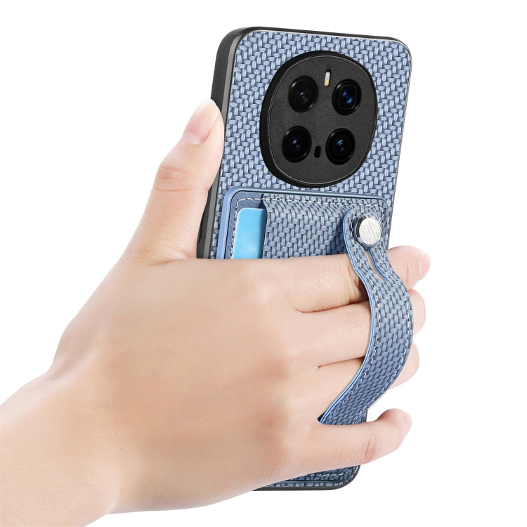 For Honor Magic7 Pro Wristband Kickstand Card Wallet Back Cover Phone Case with Tool Knife