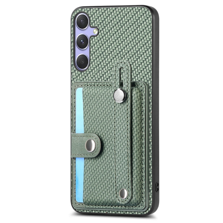 For Samsung Galaxy S25 5G Wristband Kickstand Wallet Back Phone Case with Tool Knife